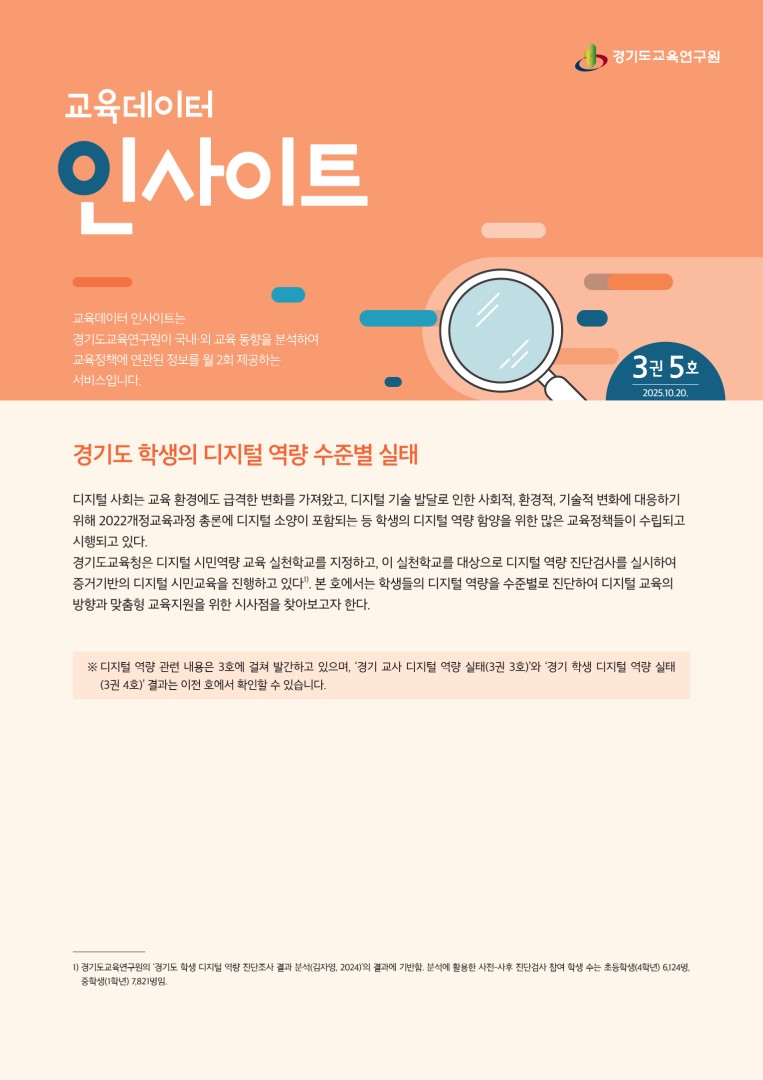 경기교육연구원 교육데이터인사이트 3권 5호