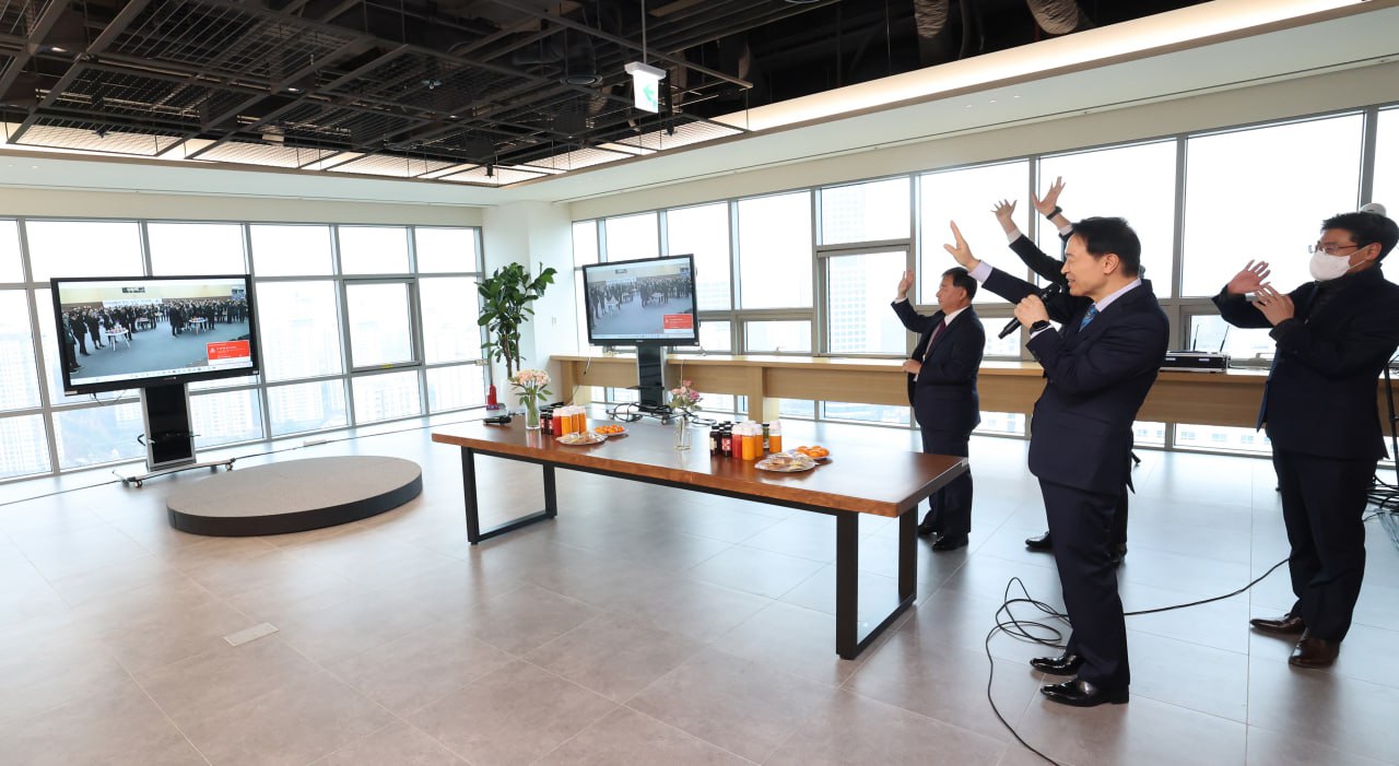 새해 직원 소통 스탠딩 차담회3 이미지