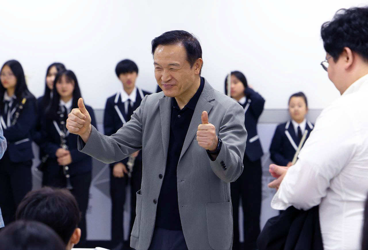 경기광주형 문화예술공유학교 광주 미담청소년 윈드오케스트라 공연1 이미지