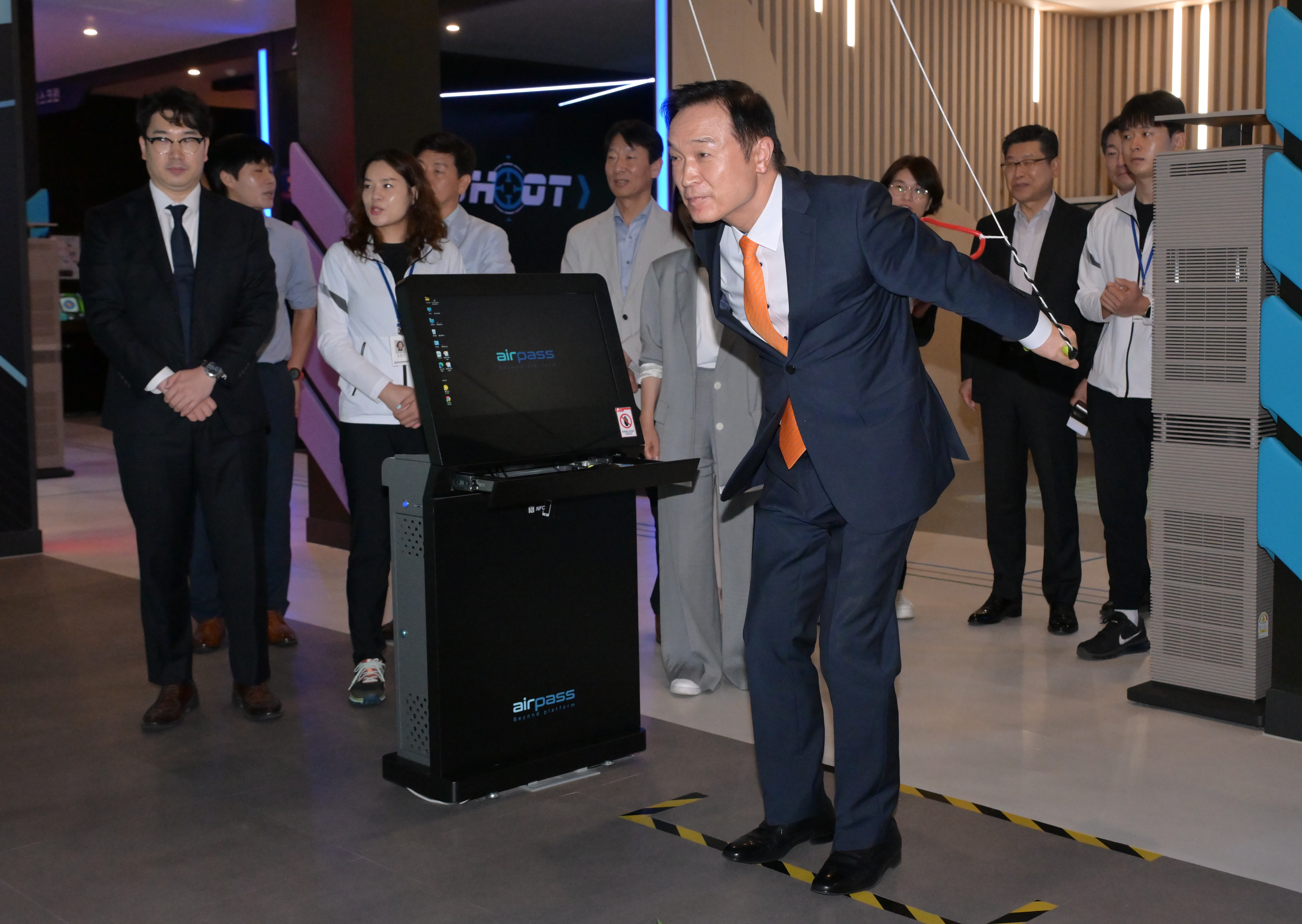 용인시 가상현실스포츠 체험센터 개관식1 이미지