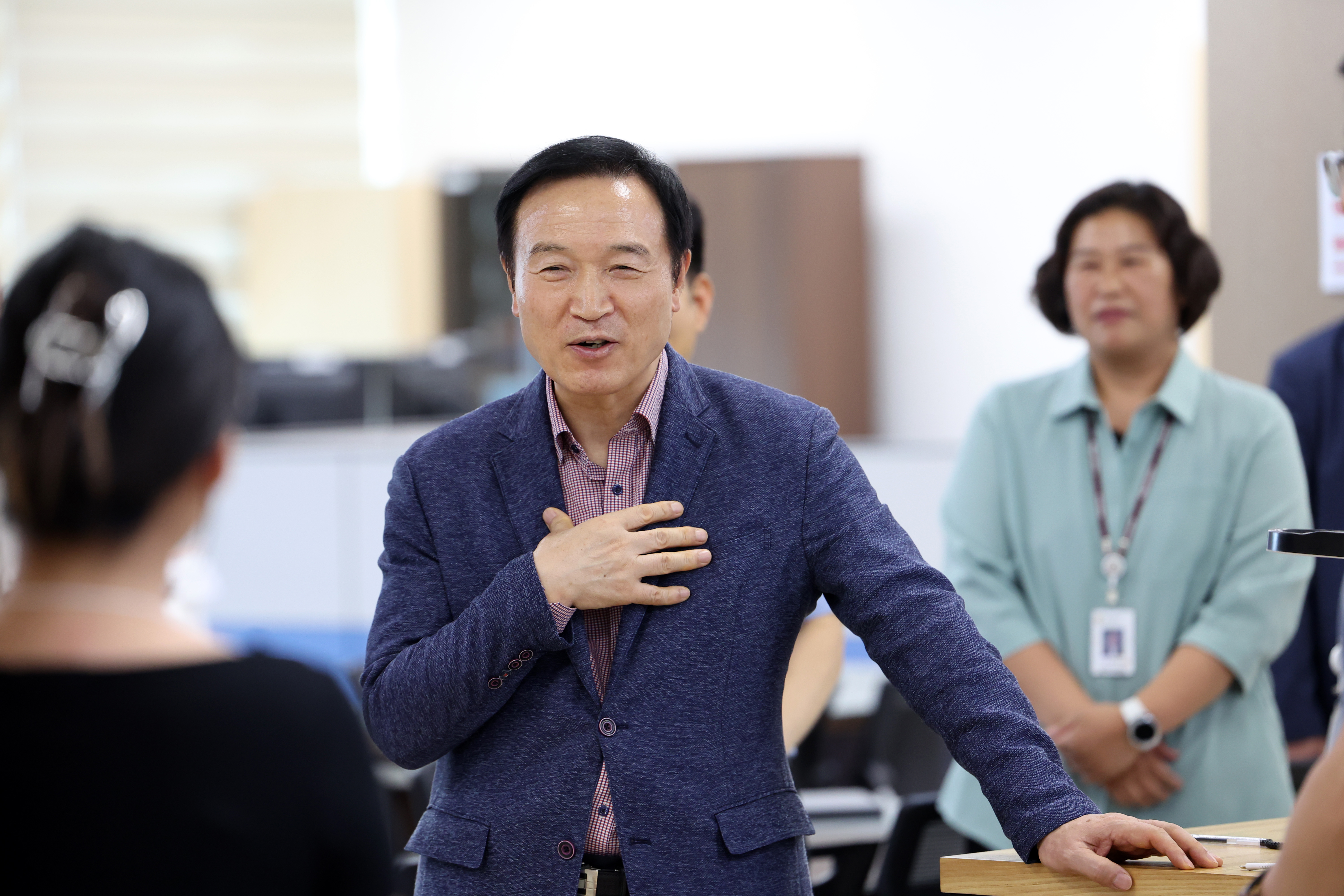 시흥교육지원청 직원 격려 및 소통 정담회1 이미지