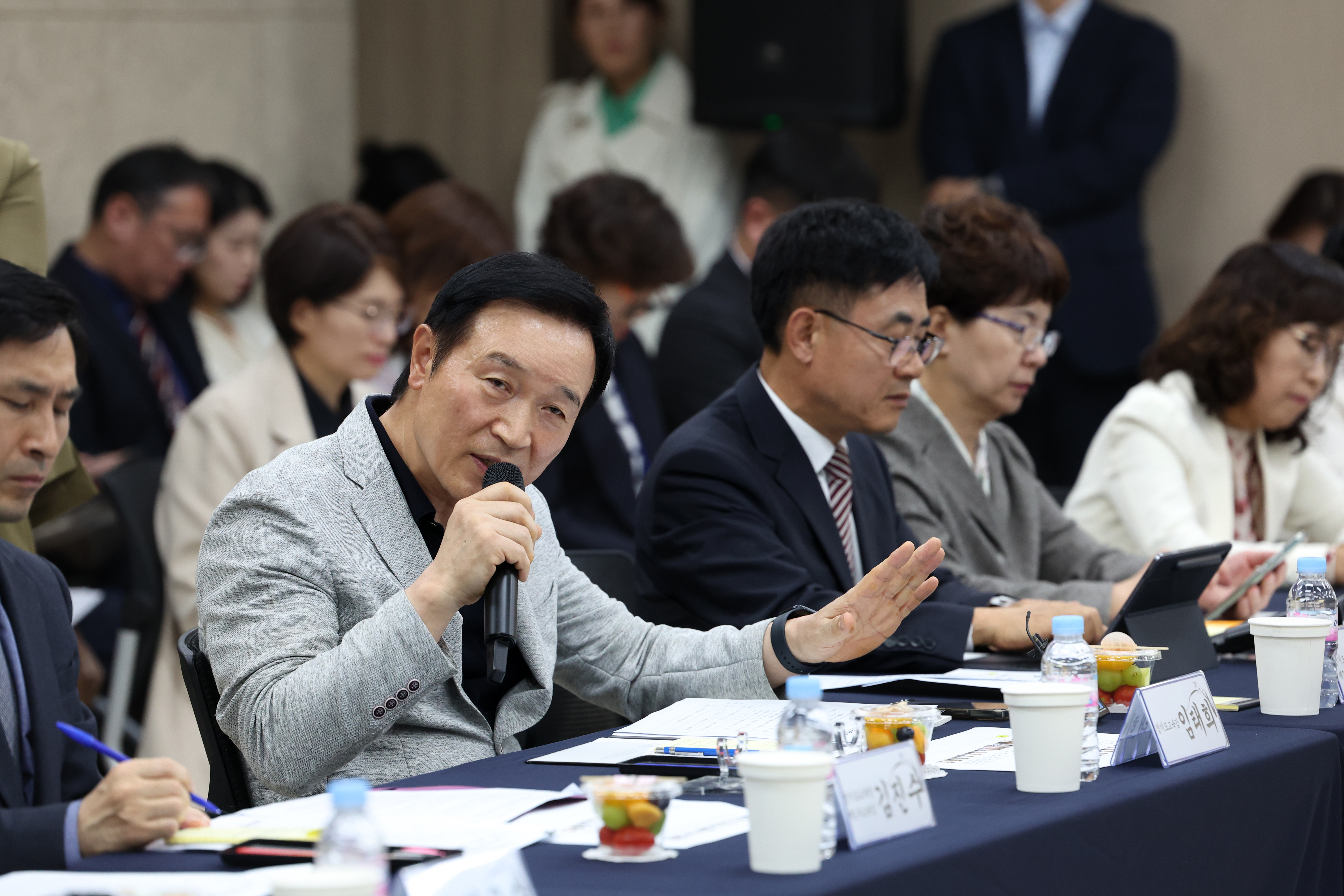 2024년도 국정감사 국회 교육위원회 시흥교육지원청 현장방문 정담회2 이미지