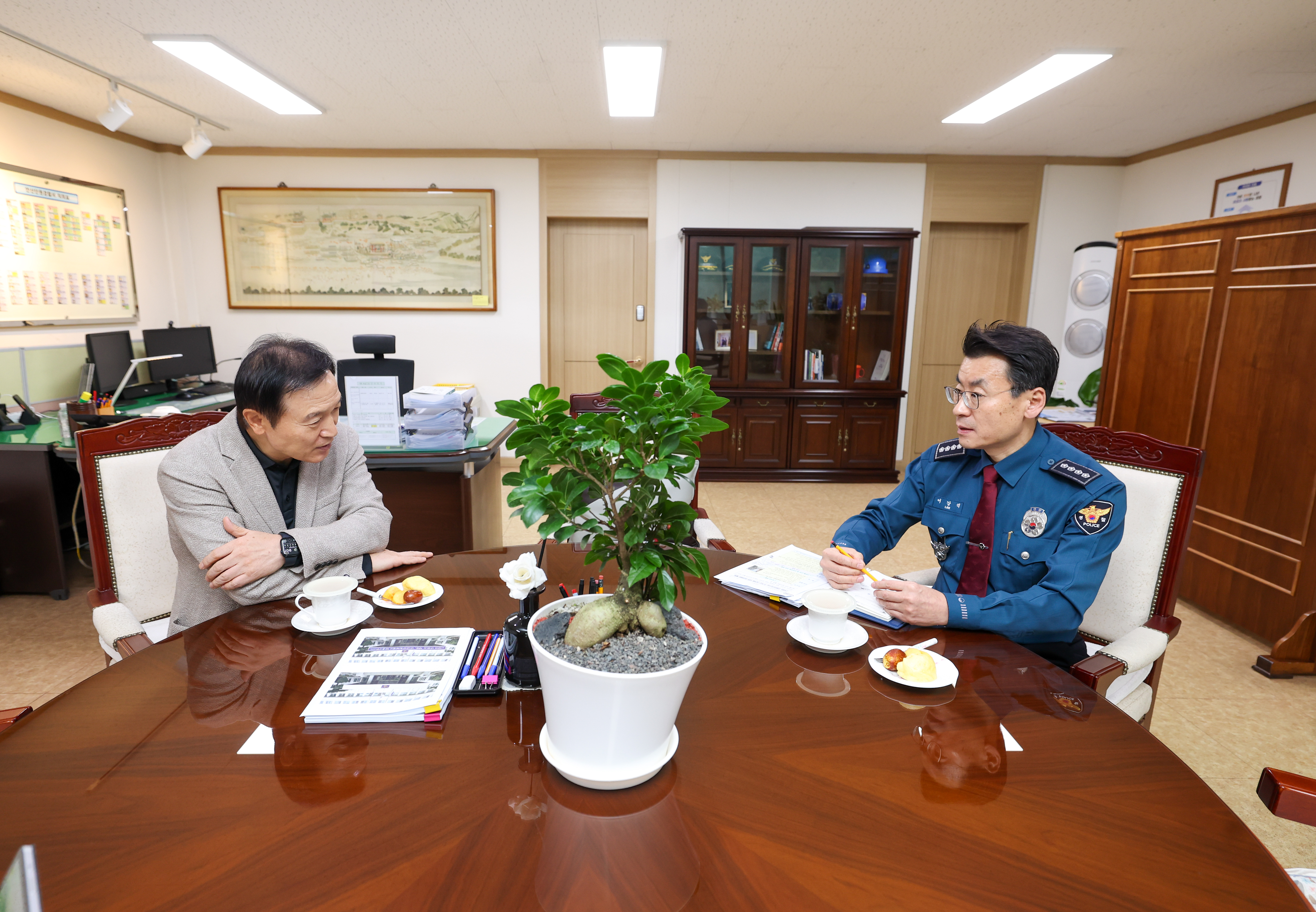 안산 단원경찰서 방문2 이미지