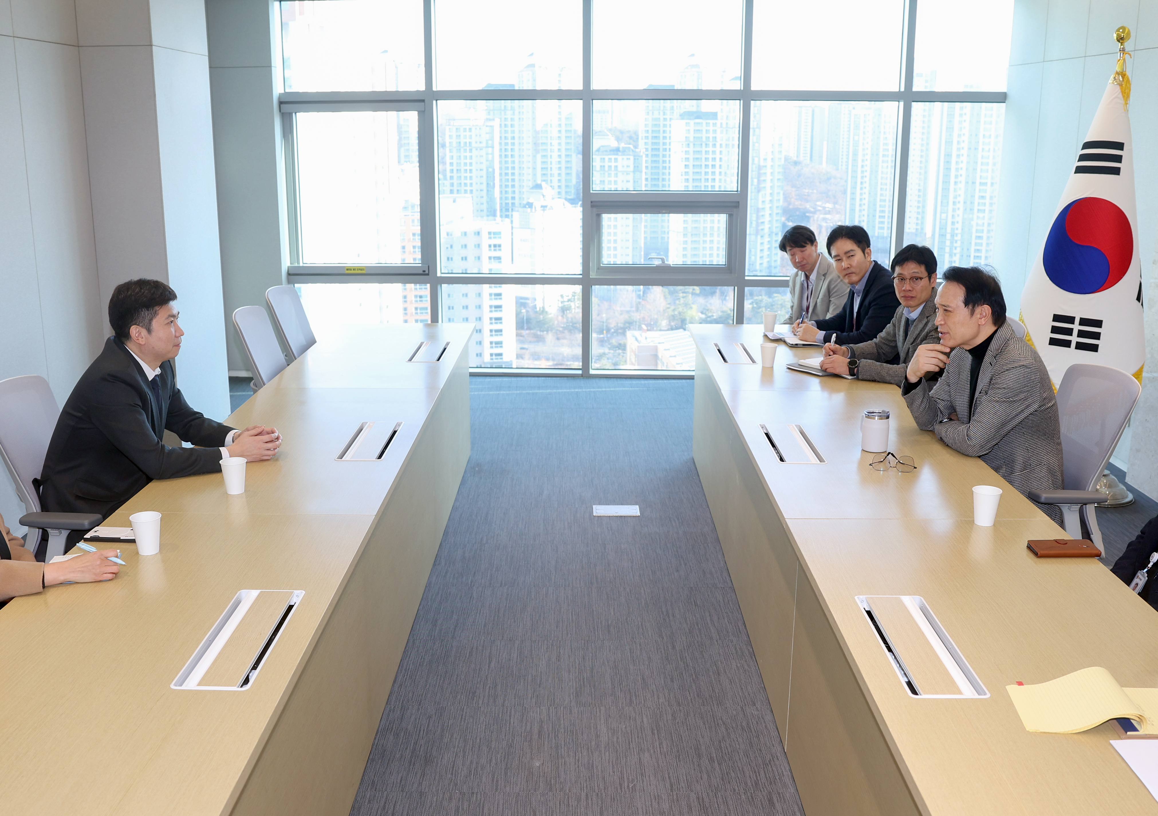 유승민 대한체육회장 당선인 접견1 이미지