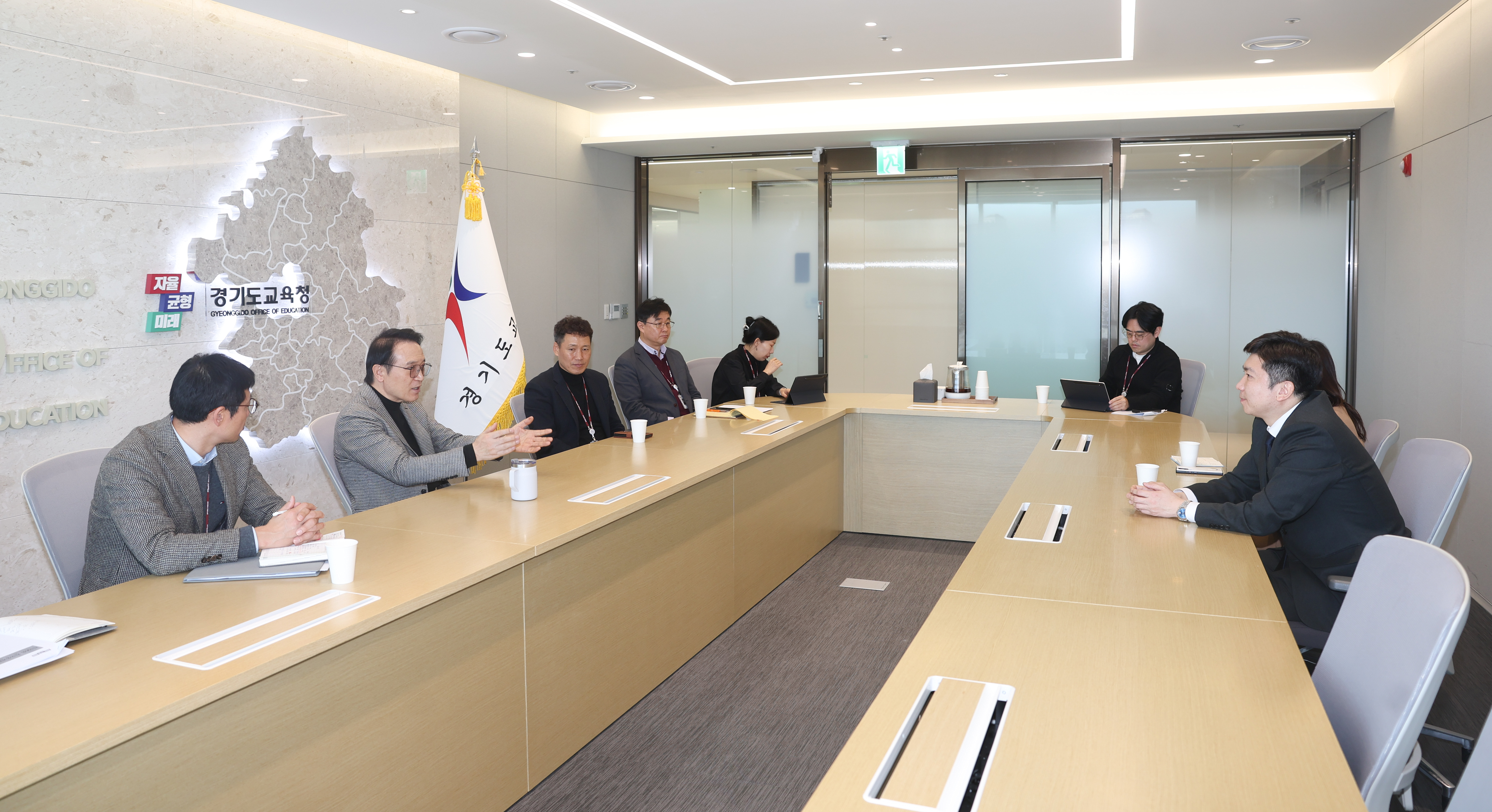 유승민 대한체육회장 당선인 접견2 이미지