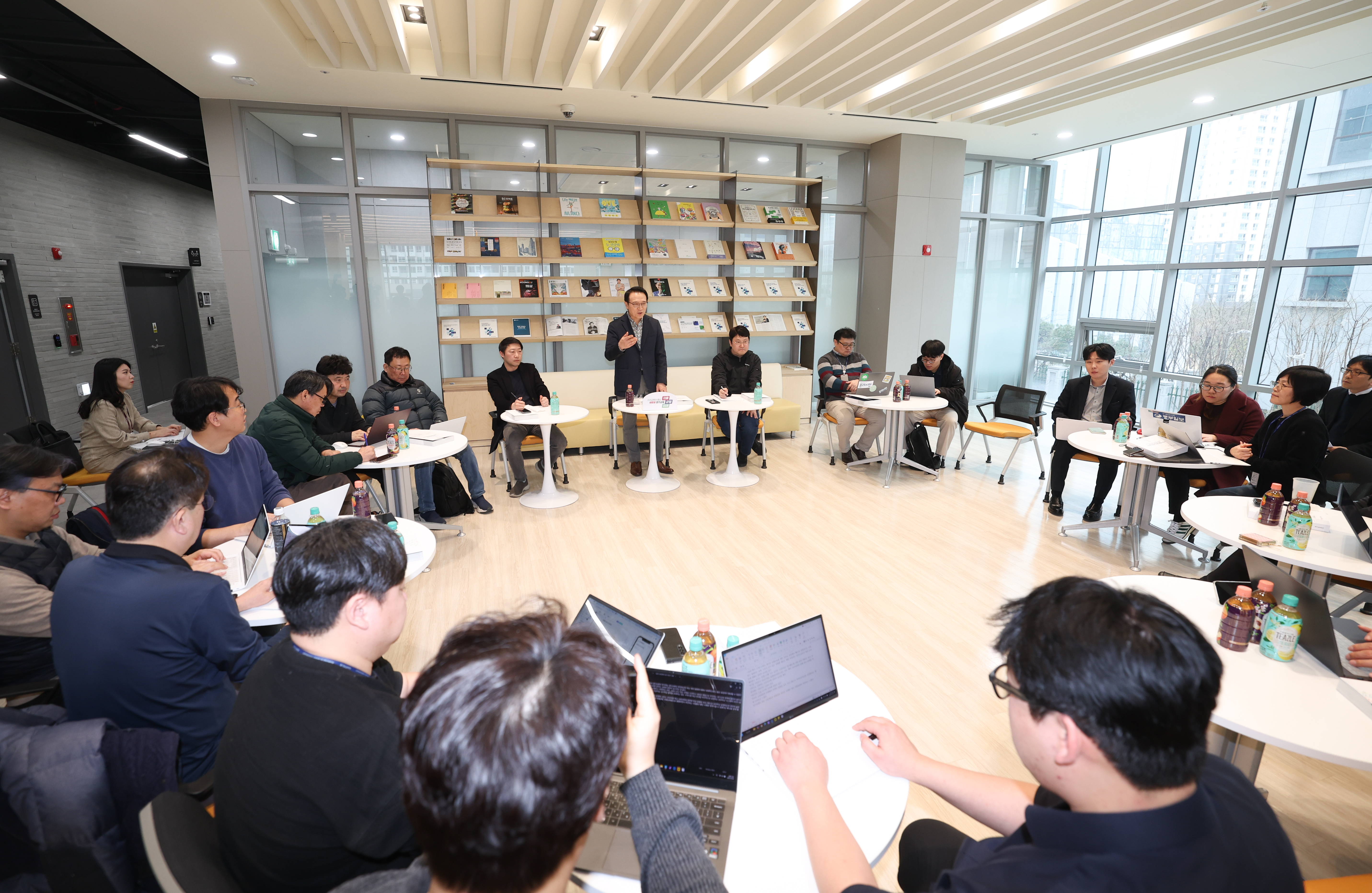 하버드대 강연 등 미국 출장 성과 출입 기자 간담회2 이미지