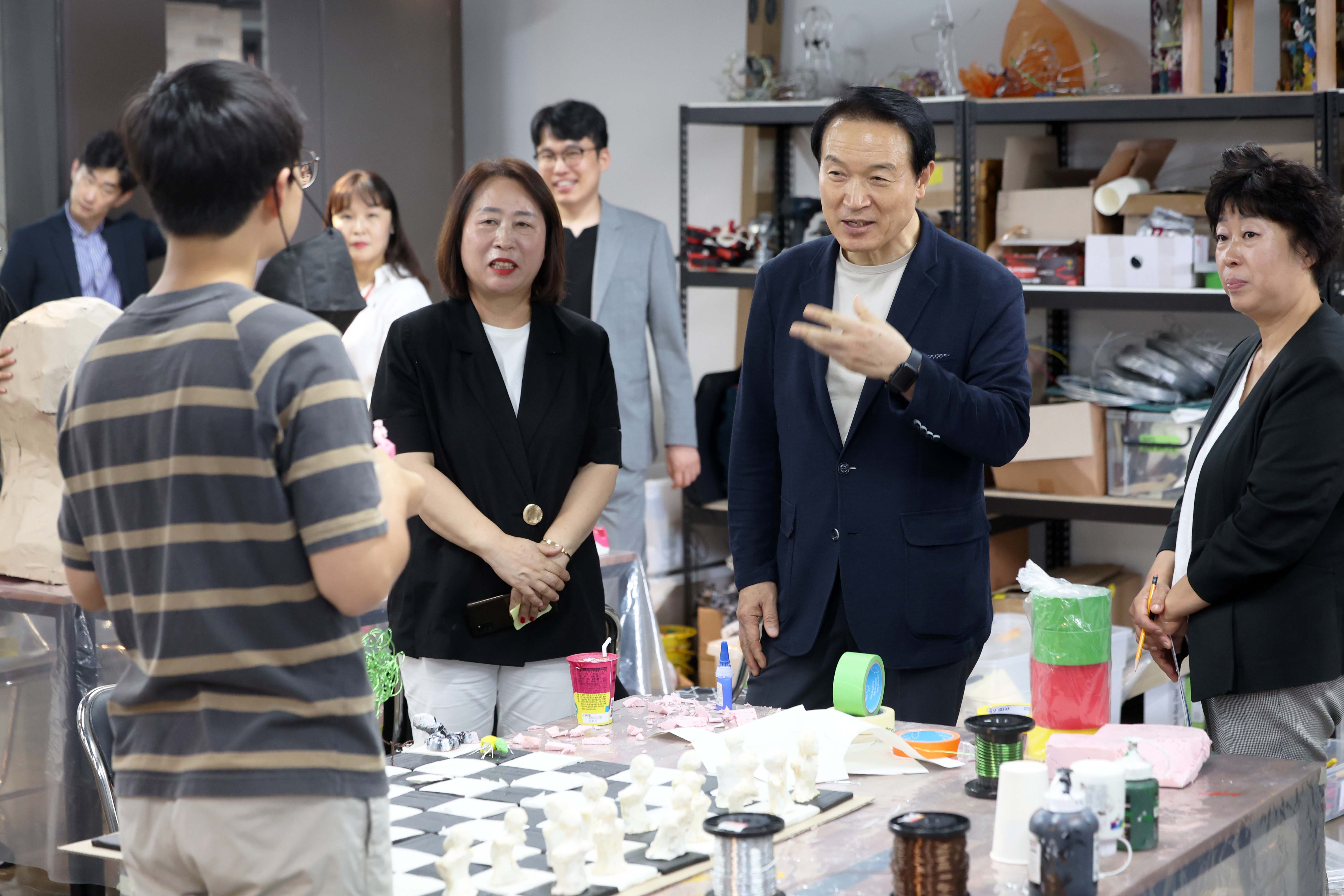 경기학교예술창작소 예술체험 활동 방문1 이미지