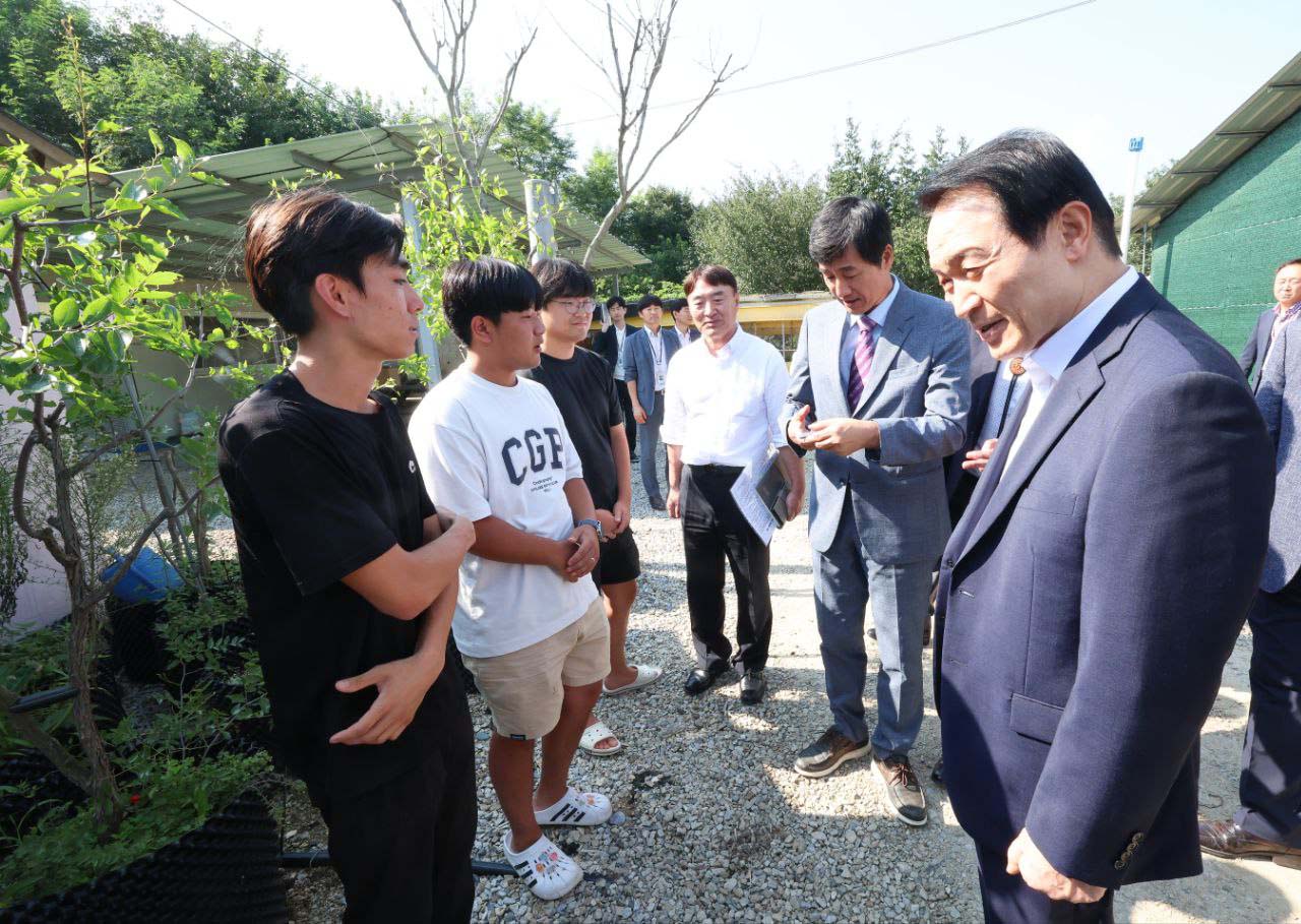 여주자영농업고등학교 간담회3 이미지